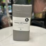 MF97 Luxury Soft Touch Grey Flat sheet King Size