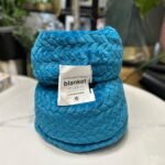 Blanket Bed Flan Jacq Teal