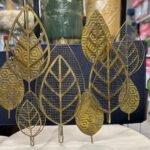 Wall decor Leafy Gold/silver
