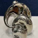 Silver Cascading Elephant set 3PCS