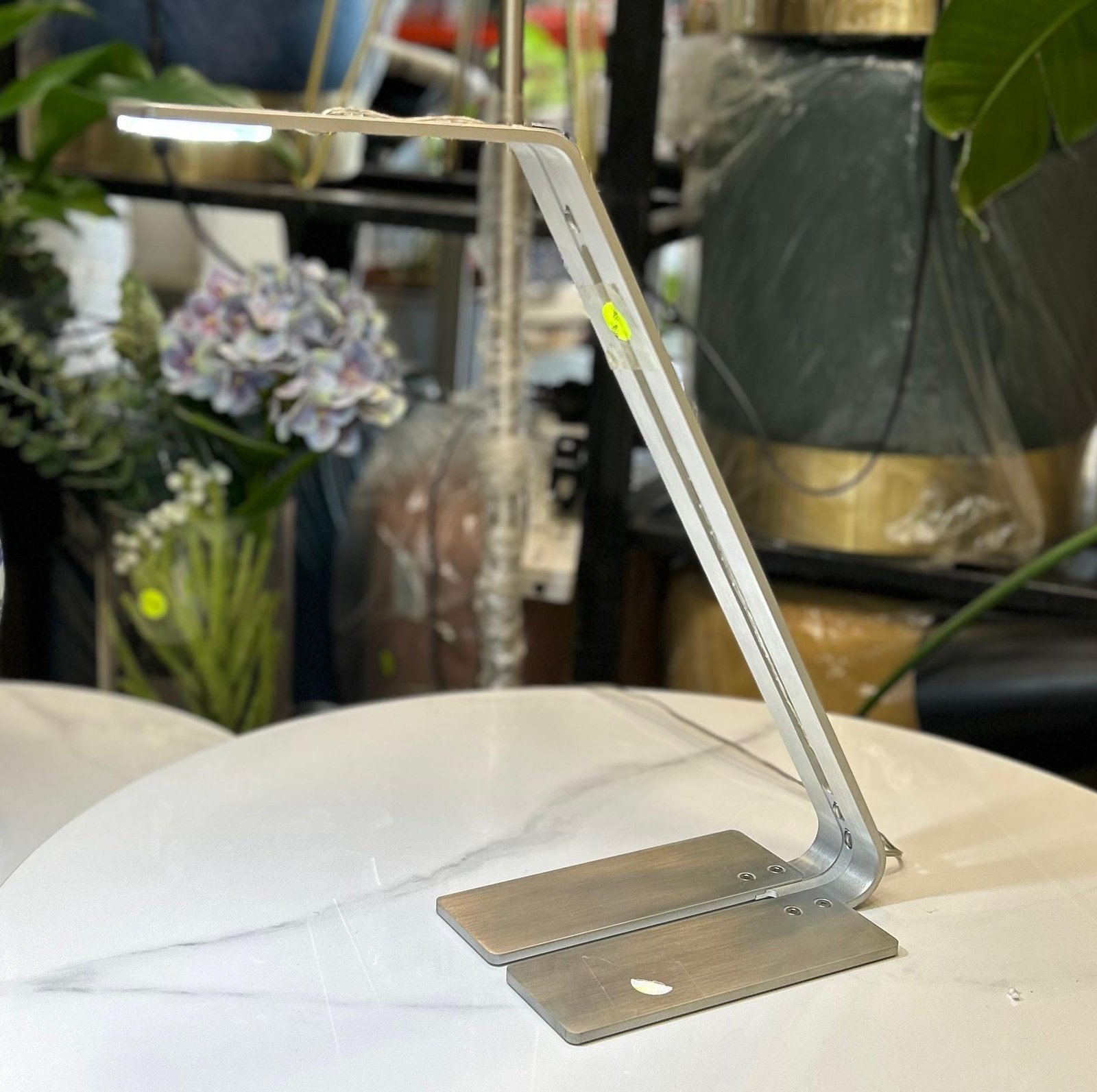 WhatsApp Image 2026-01-29 at 11.32.45 (1) Jagged Desk Lamp Chrome – Image 1