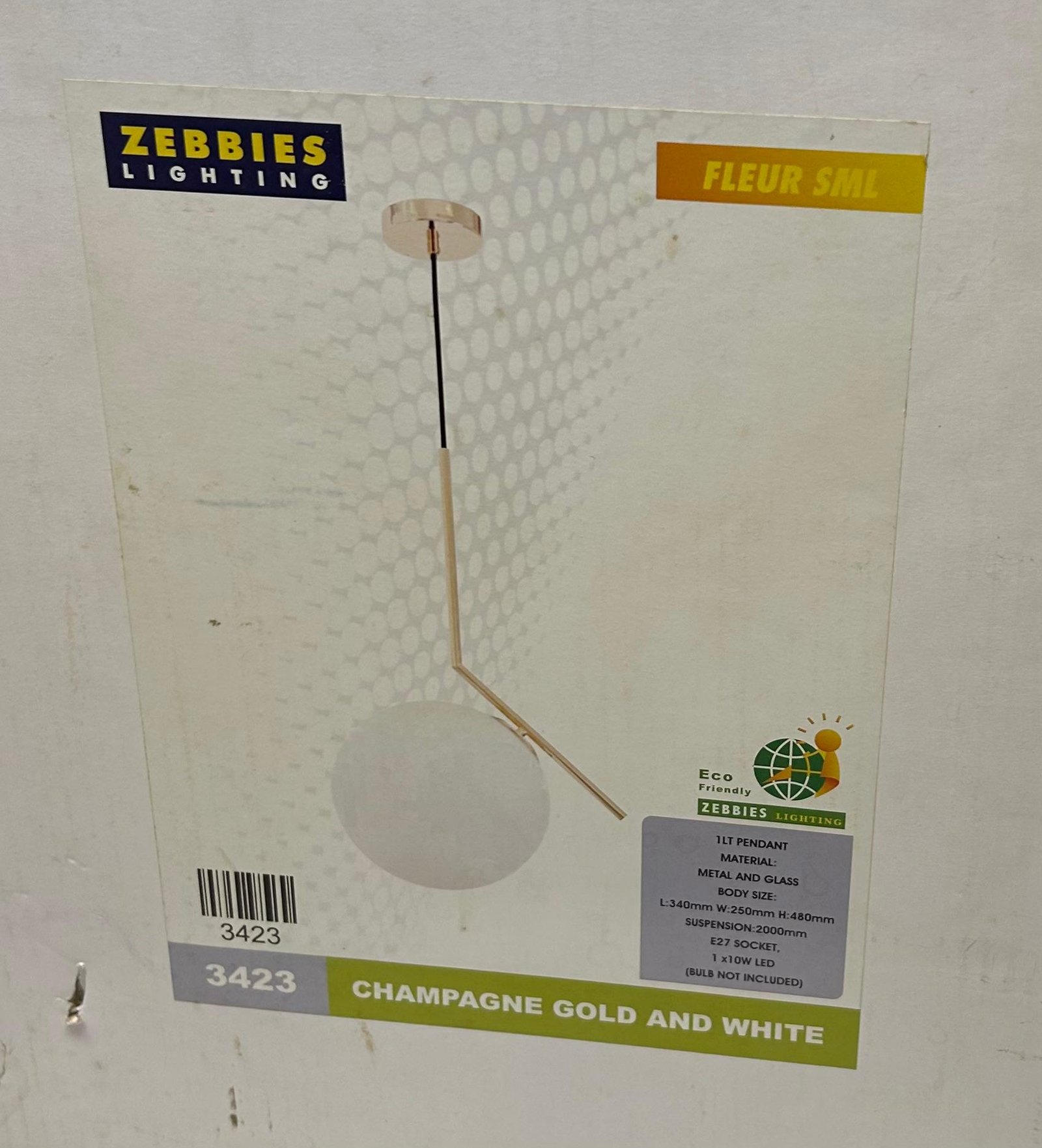 WhatsApp Image 2026-01-29 at 11.32.53 Fleur SML Champagne Gold&white Glass 3423 – Image 1