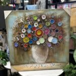 ART ZO Small Pot of Flowers 80*80