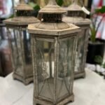 Hexagone Lanterne Lrg 24*20*51cm
