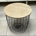 Libra 40 cm Rnd Side table Natural