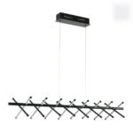 North Black 80W Cool White LED Pendant