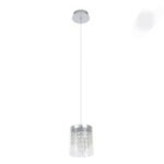 Pearl Chrome LED Pendant