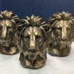 Antic Gold Lion Head 26*16cm