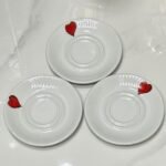 Heart Windwill Tea saucer 15cm