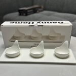 Flavor Plate Caviar porcelain white