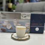 Coffee Cup&Plates 240cc set 12Pcs