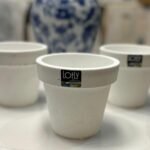 Pot Lofly 134*120mm White/Black