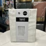 Tap Text sheer lilly 230*218 White