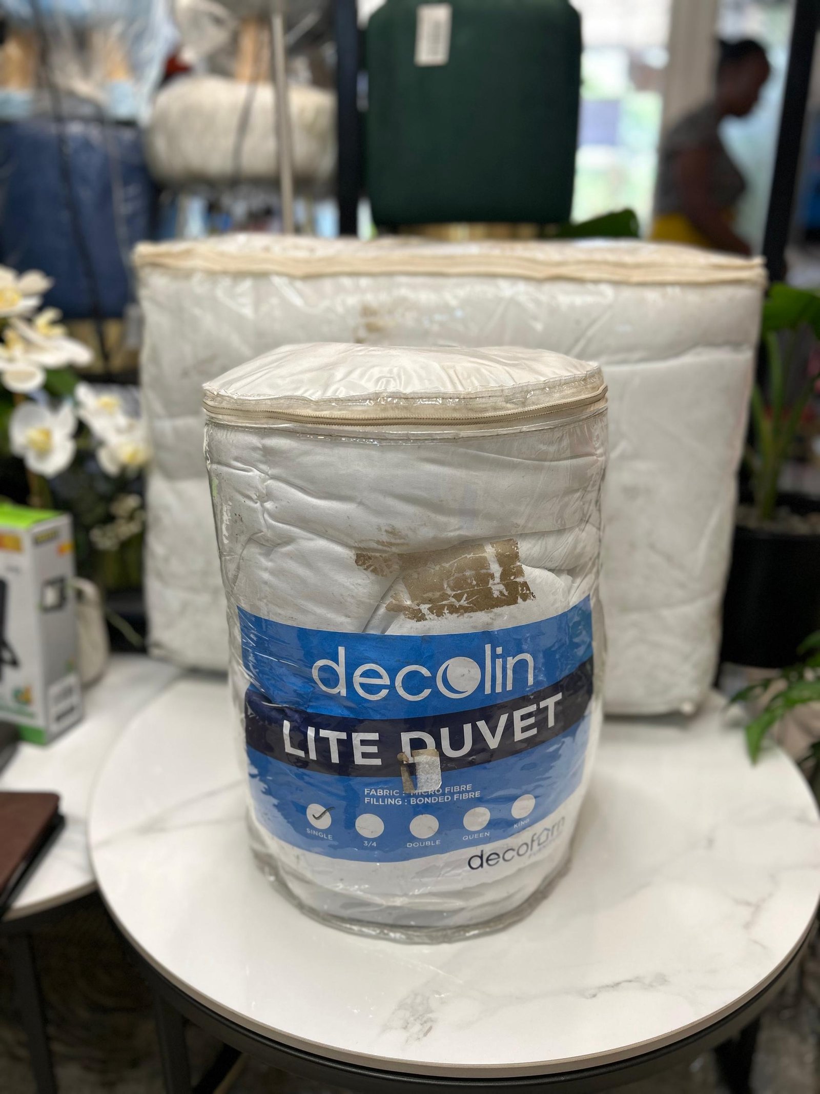 Duvet Duvet Decolin Lite Single white – Image 1