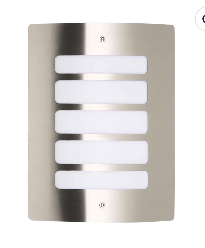 Todd Wall light Todd Stainless & Plastic 1Lt – Image 1