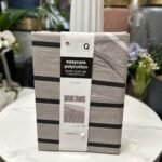 Duvet cover set 3pcs includes pillowcases easycare polycotton Conran stripe Queen size