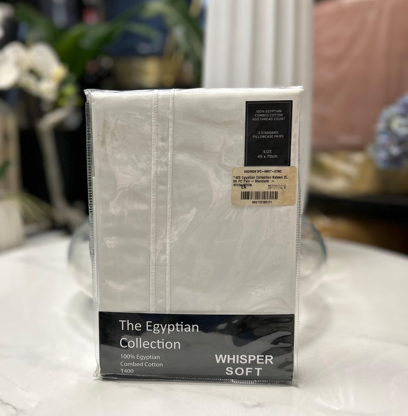 WhatsApp Image 2026-04-28 at 11.17.14 (6) T400 Egyptian Collection Sateen 2 Standard pillowcases White – Image 1
