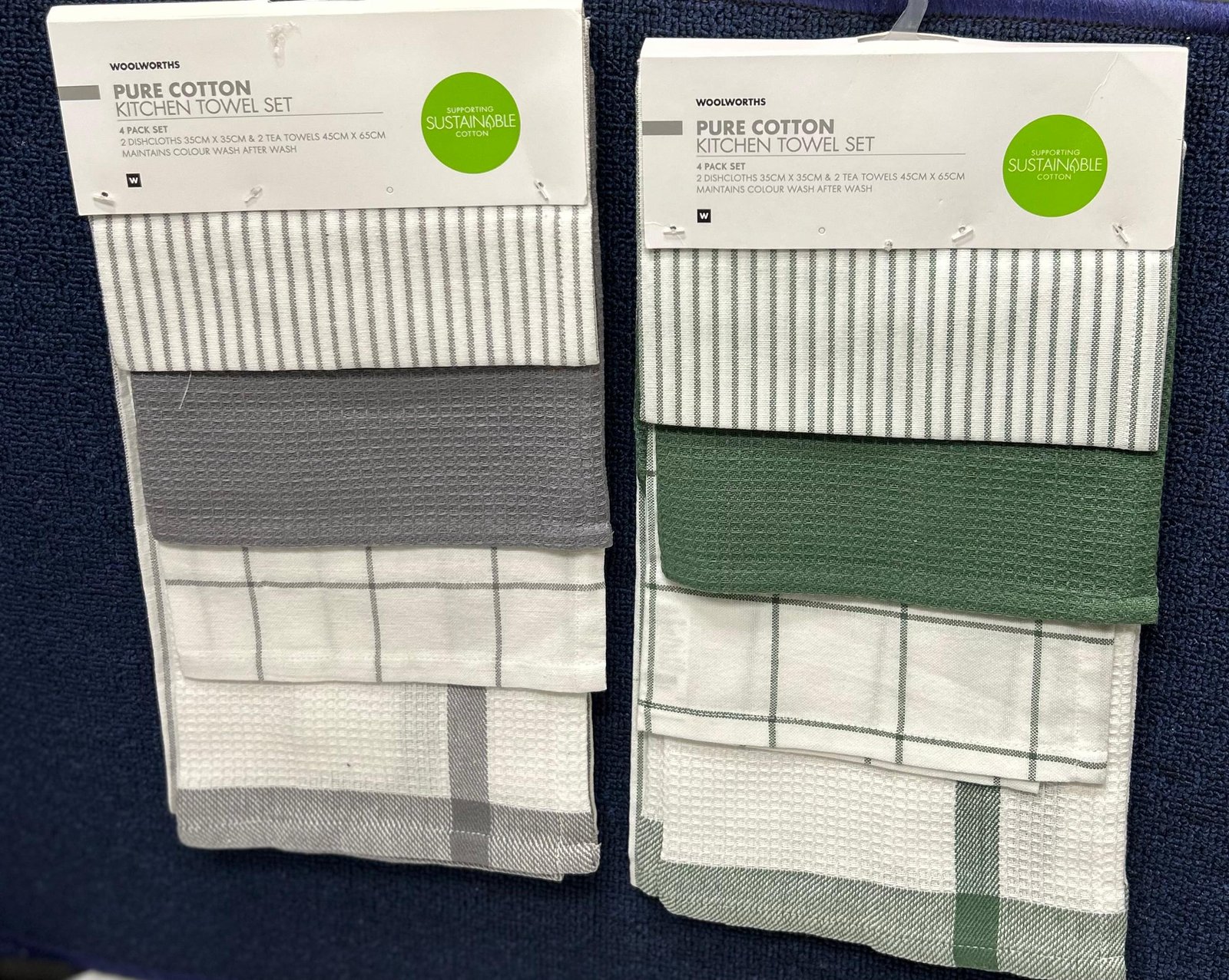 Serviette Towel 4pcs Multi 45*65 cm Tea Grey – Image 1