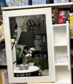 Essenza White Frame Mirror 900*600mm – Image 2