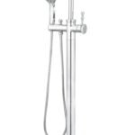 ITD Chrome Alessa Classic Freestanding Bath Mixer Tap