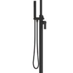 ITD Black Pimento Freestanding Bath Mixer Tap