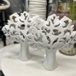 Tree Decor Mtt White 34cm