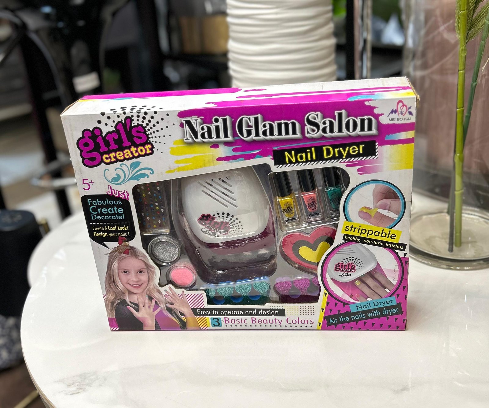 j5 Toys Nails Glam Salon Girl's Creator MBK-326 – Image 1