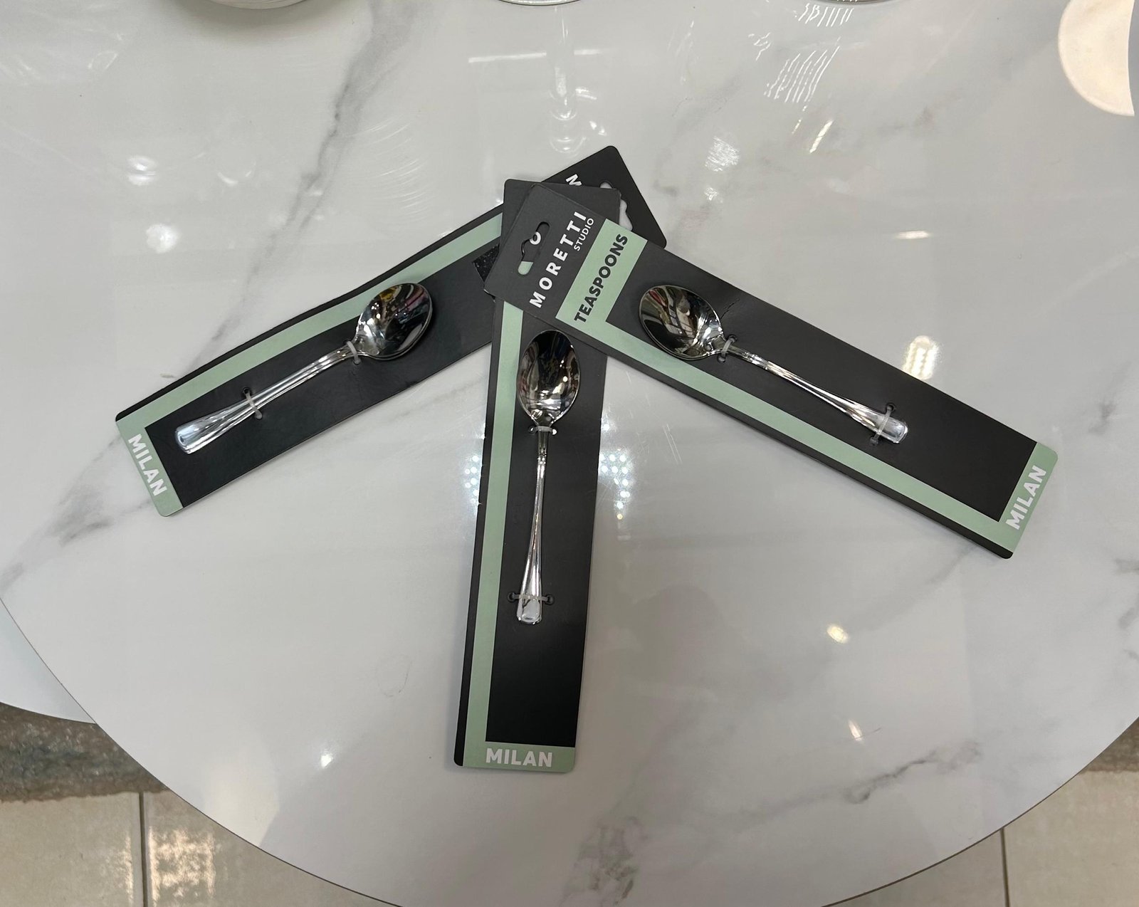 teaspoon Moretti Milan Teaspoon 2PCS EAB01015CL – Image 1
